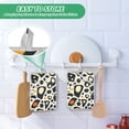 thumbnail image 6 of Patterns Of Abstract Leopard Prints Oven Mitts Pot Holders 2 pcs Heat Resistant for Kitchen Baking Grilling, 6 of 7