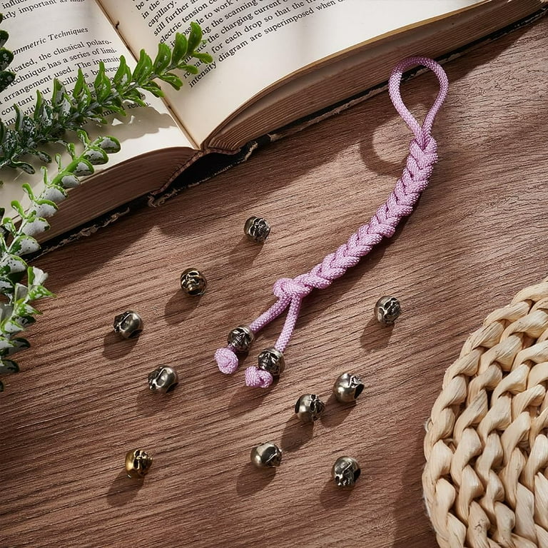 Limtula Alliages Lanyards Beads Cylindrique Paracord Corde Pendentifs