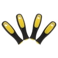 thumbnail image 4 of GAXIRE Multipurpose File Grip Sturdy File Handle 4Pcs Yellow Plastic, 4 of 9