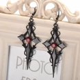thumbnail image 2 of LICEWO European and American Earrings Exaggerated for Cross for Rhinestone Gothic Earri, 2 of 8