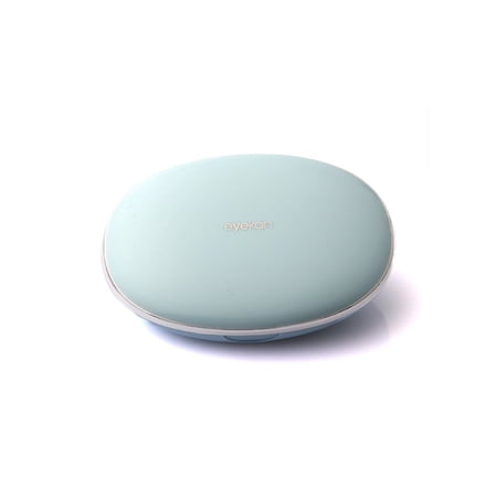 Light Elegant Magnetic Ultra-thin Lens Container Contact Lens Case Storage Box With Mirror BLUE