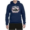 thumbnail image 2 of Wild Bobby It's About To Get Miami Soccer Skyline Sports Unisex Hoodie Sweatshirt, Navy, XX-Large, 2 of 5