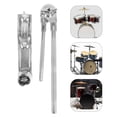 thumbnail image 1 of BRIGHTFUFU 1Set Cowbells Cymbal Clamp Metal Silver Compact Design for Drummers, 1 of 8