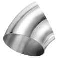 thumbnail image 1 of Uxcell 4-Pack Codo de Escape de 3 Pulgadas de Acero Inoxidable de 45 Grados, 1 of 1