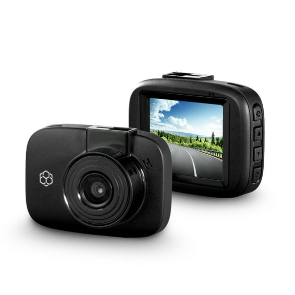 Yada RoadCam with Wide Angle Lense, G-Sensor Technology with Park Monitor and Record Mode, Loop Recording and LCD Screen