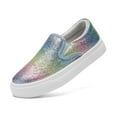 thumbnail image 5 of Toddler Sneakers for Girls Boys, Kids Canvas Low Top Slip On Sparkle Glitter Shoes Fashion Walking Casual Shoes, 5 of 8