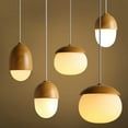 thumbnail image 5 of Yirtree Simple Deluxe 6ft Extension Hanging Lantern Pendant Light Lamp Cord Cable E27 Socket (No Bulb Included) On/Off Switch, 1 Pack, White, 5 of 8