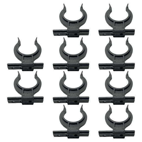 10Pieces Kitchen Plinths Clip Sturdy Plastic Kickboarded Brackets for 32 42mm Cabinet Feet Without Screws Daily Use
