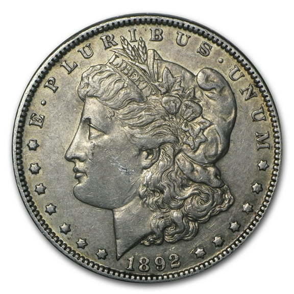 1892 Morgan Dollar XF