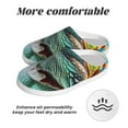 thumbnail image 6 of Lsque Stylish Sunglasses Iguana Pattern Womens Comfort Cotton on Scuff With Memory Foam and Anti-skid Sole Slipper-40/41, 6 of 7