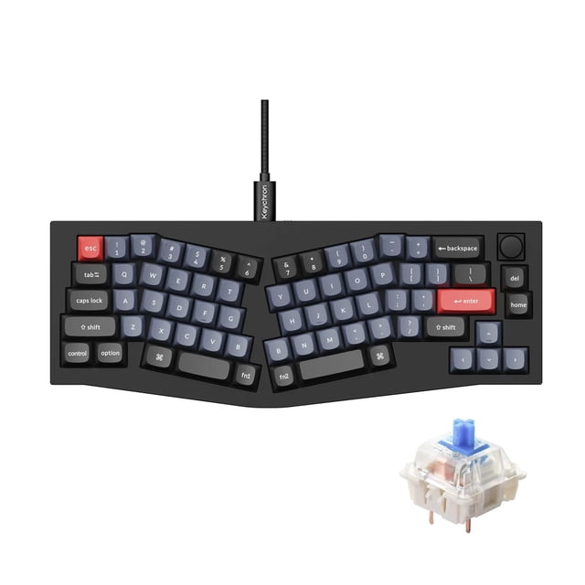 Teclado mecánico Keychron Q8 con cable, 65%, diseño Alice