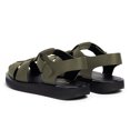 thumbnail image 4 of YDN Women Closed Square Toe Fisherman Sandals Platform Adjustable Strap Flats Summer Outdoor Dressy Shoes Size 7 Dark Green, 4 of 4