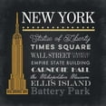 thumbnail image 3 of Perrenoud, Aubree 20x20 Black Modern Framed Museum Art Print Titled - NYC Empire State Building, 3 of 5