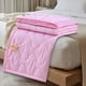 thumbnail image 5 of Cooler Comforter Doble Cara, Manta de Efecto Frío, Ligera para Todas las Estaciones, Edredón de Aire Acondicionado para Verano, algodón lavado con agua, 150*200cm, rosa primer amor, 5 of 7
