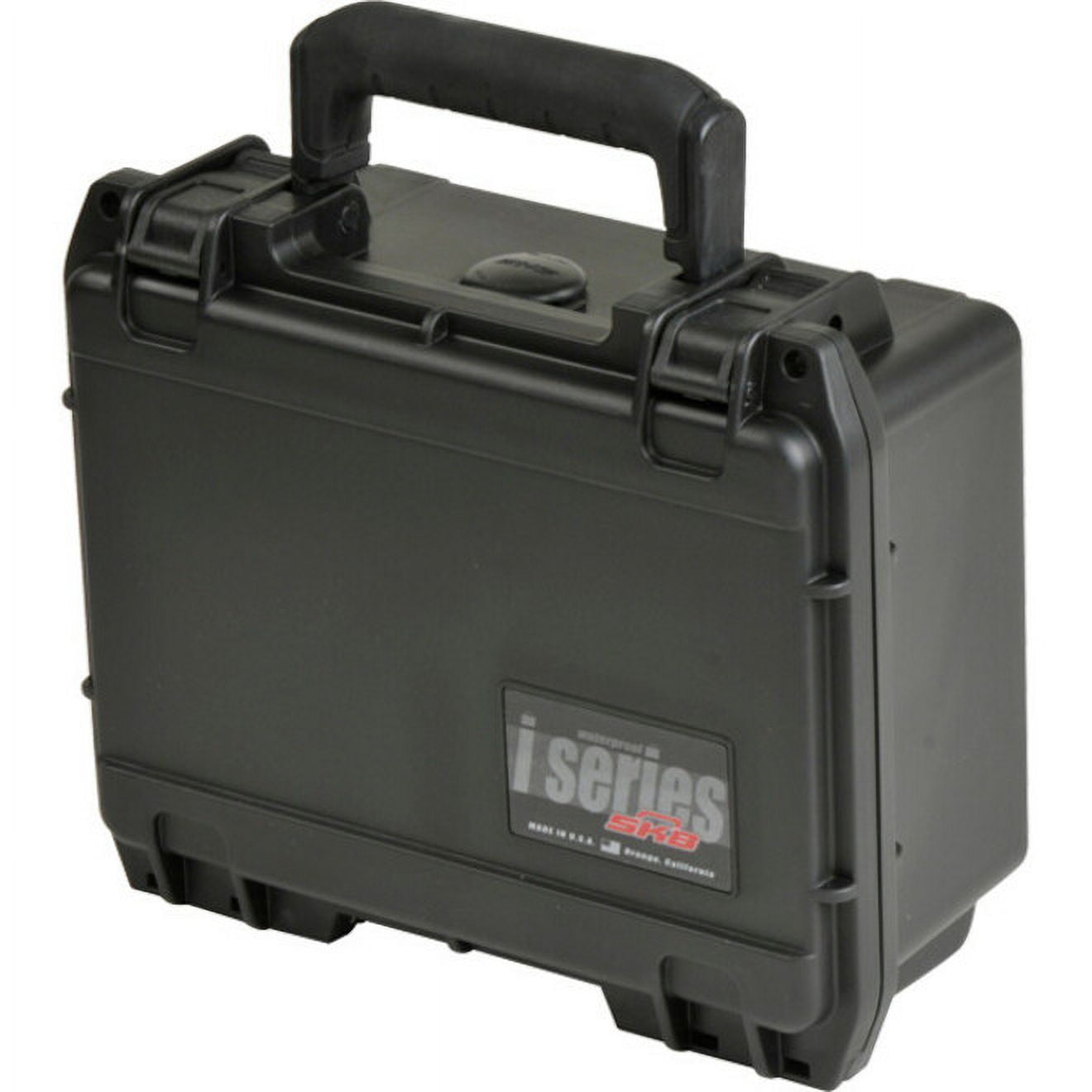 SKB iSeries Black Dry Box, Waterproof Gun Case, 9.5"x7.38"x4.13" (3i-0806-3B-E)
