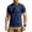 4# Dark Blue, variant on Camo Tactical Shirt Mens Crew Neck Quick Dry Performance Short Sleeve Tactical Shirts Pique Jersey Golf Shirt Army Green S