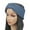 #0117-Navy, variant on Neewe Women Winter Foldable Solid Knit Headwrap Thick Headband Ear Warmer with Bow