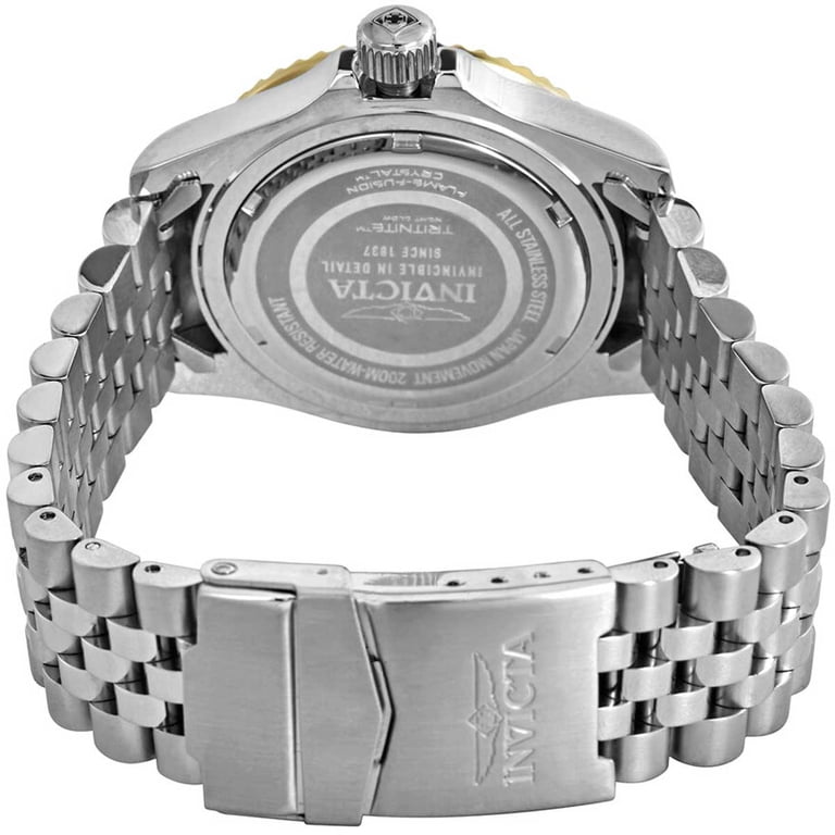 Invicta Pro Diver Quartz Black Dial Coke Bezel Men's Watch 34103