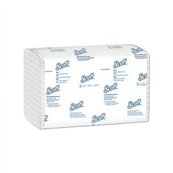 Kimberly-Clark Control Slimfold Towels 7 1/2 x 11 3/5, White, 90/Pack, 24 Packs/Carton