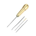 thumbnail image 1 of Shoe Repair Thread Sewing Awl Kit, Shoes Repair Lines Threads Convenient Removal 18m  for Home Factory, 1 of 7