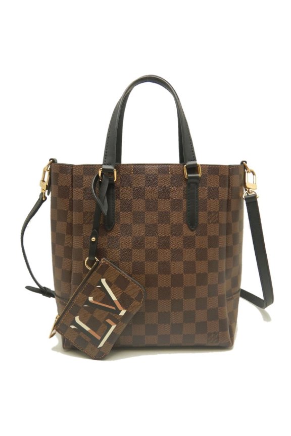Pre-Owned LOUIS VUITTON Damier Belmont NM BB N60348 Tote Bag, Ebene, Women's, 253977