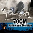 thumbnail image 2 of Leutsin Halloween Skeleton Prop Human Full Size Skull Hand Life Body Anatomy Model Decor, 2 of 9