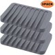 thumbnail image 1 of Jabonera de silicona Cascada Antideslizante Diseño Jabonera para ducha Cocina Baño Fácil limpieza Silicona flexible 3 paquetes, Gris oso de fresa  Hogar, 1 of 3