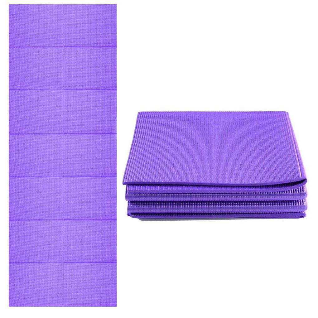 Tapis Yoga Pliable – Mousse TPE, Double Face Antidérapant, 183x61cm, Léger 550g, Avec Sac De Transport, Pour Yoga Et Pilates