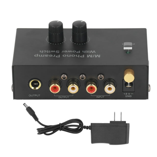 Preamplificador de tocadiscos, preamplificador de tocadiscos de fono, preamplificador de tocadiscos de grabación, preamplificador de tocadiscos diseñado para profesionales