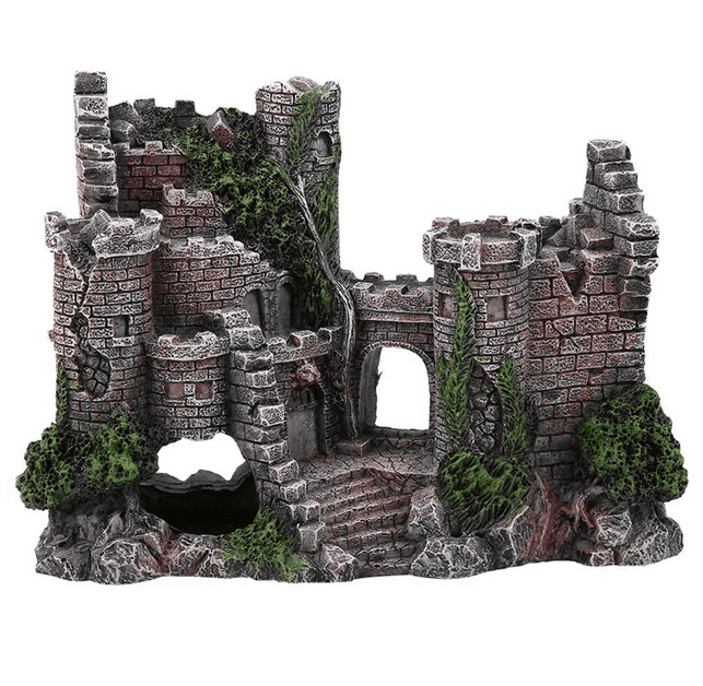 Deluxe Fish Tank Castle Decoration