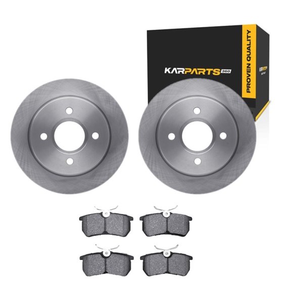 KarParts360 For Ford Focus 2001-2007 Brake Rotor Set