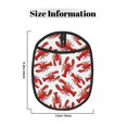 thumbnail image 3 of Red Lobster print Pot Holders for Kitchen - Heat Resistant Oven Mitts Hot Pads with Pockets, Non-Slip Silicone Pot Holders, Hanging Loop Potholders for Kitchen Baking, 3 of 5