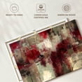 thumbnail image 6 of Elephant Stock Stone Gardens Wall Art - Horizontal Canvas Wall Art - Hallway Wall Decor - Abstract Canvas - Gray And Red Decor By Silvia Vassileva - 45" x 30", 6 of 8