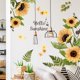 thumbnail image 1 of Pegatinas de Pared ShuxiuWang girasol grandes 60 * 90 cm Amarillo, 1 of 2