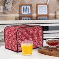 thumbnail image 6 of Sikiie Hohoho5 Toaster Covers 2 Slice Dustproof Toaster Cover Bread Machine Cover, Dustproof Cover - 11.4" x 7.5" x 7.9", 6 of 7