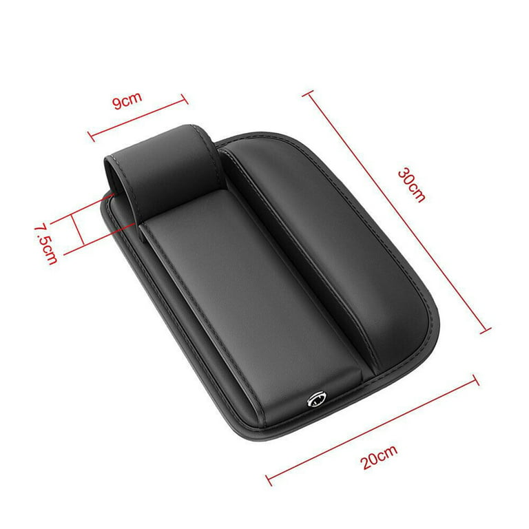 Left Side Car Seat Gap Filler Storage Box Phone Holder Organizer Bag  Accessories