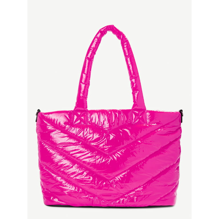 Love & Sports Women's Olivia Large Tote Bag, Fuschia