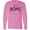 Azalea, variant on Inktastic It's Home- State of Nebraska Outline Distressed Text Long Sleeve T-Shirt