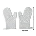 thumbnail image 2 of Big Sale! Ongmies Oven Mitts Clearance Silicone Slip Oven Set Soft Flexible Oven Gloves Heat Kitchen Cooking Mitts Hands From Hot Surfaces Cookie Sheets Pair Set Of 2 Kitchen Pink, 2 of 3