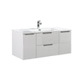 thumbnail image 5 of Themis 48 Inch White Wall Mount Vanity With A Integrated Sink, 5 of 5