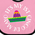 thumbnail image 4 of Inktastic 1st Cinco De Mayo Fiesta Sombrero Boys or Girls Baby Bib, 4 of 4
