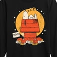 thumbnail image 3 of Peanuts - Snoopy Halloween Dog House - Toddler & Youth Long Sleeve Graphic T-Shirt, 3 of 6