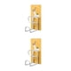 thumbnail image 4 of Moyic Gancho de pared Adhesivo sin perforaciones Colgador impermeable de doble capa Patrones de dibujos animados sin rastro Estante de pared Type2 NO2, 4 of 6