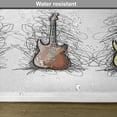 thumbnail image 6 of Ambesonne Music Place Mats Set of 4, Guitar Collage for Teens, Standard Size, Multicolor, 6 of 6