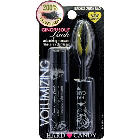 - Hard Candy Ginormous Lash Classic Volumizing Mascara, Carbon Black
