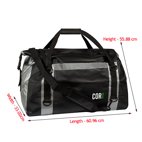 COR Surf Waterproof Lightweight Duffle Bag 60l Travel Bag Water Resistant Pocket - image 3 of 6