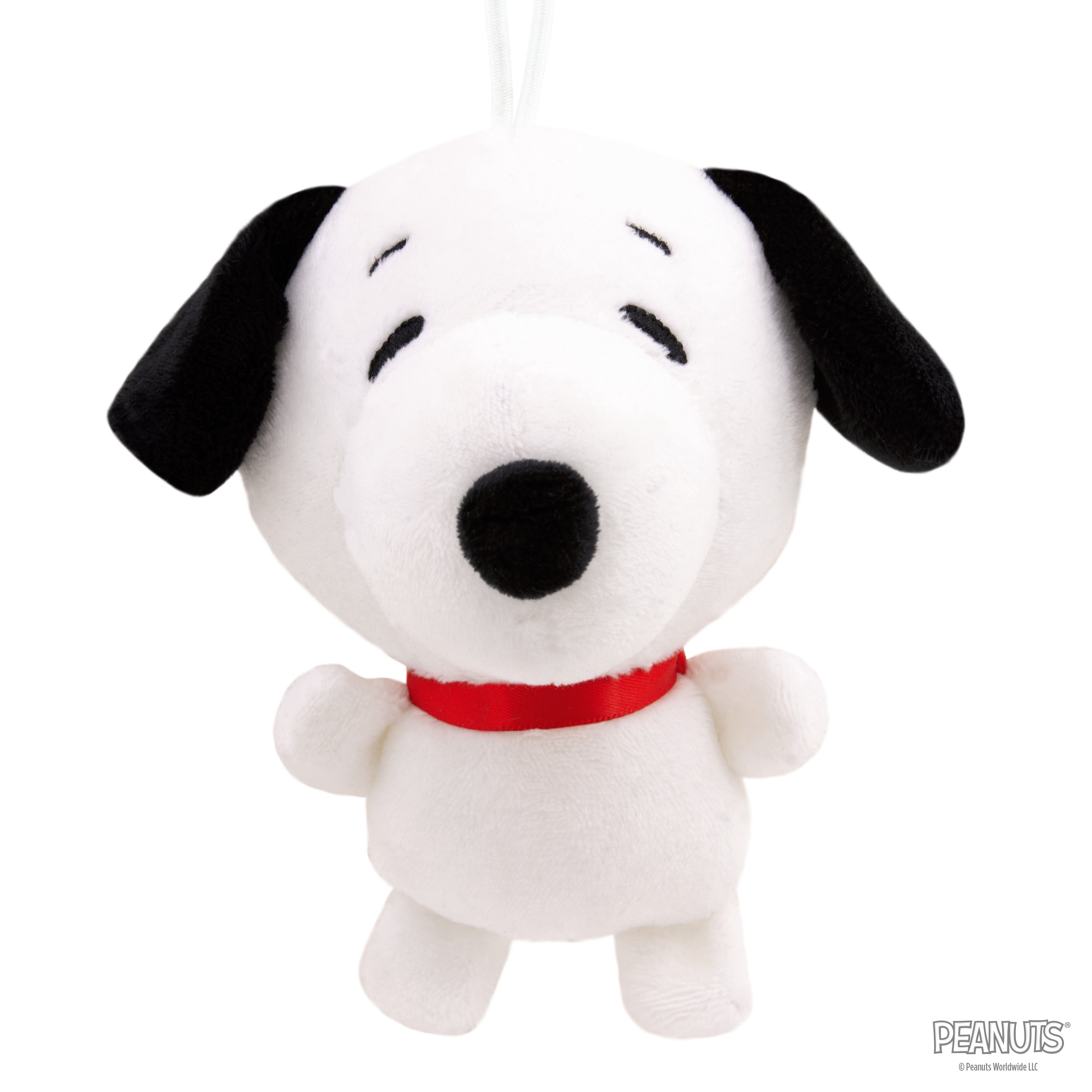 Hallmark Christmas Ornament (Peanuts Snoopy, Plush Fabric), 1 Count