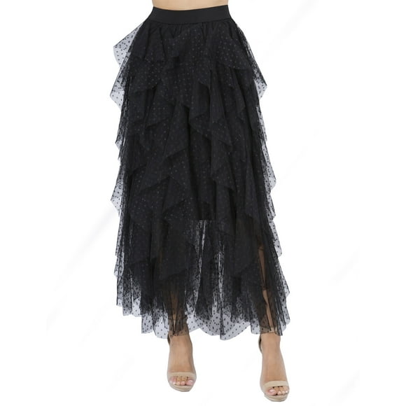 Falda tul olanes con puntos AMAD Casual para mujer Talla S