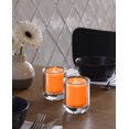 thumbnail image 4 of Bolsius Orange Votive Candles - 40 Count - Restaurant candles In Unbreakable Plastic Cups - 11 Colors, 4 of 5