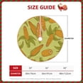 thumbnail image 4 of Bingfone Christmas Tree Skirt Mat Christmas Decoration Interior 48"-Corn, 4 of 8